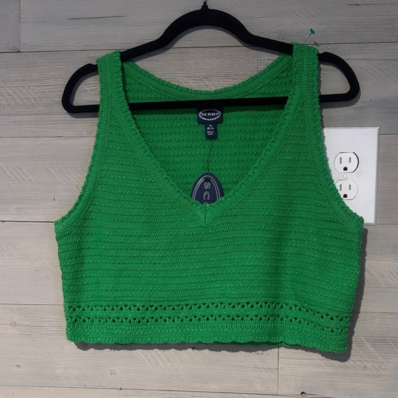 Closet Vibrant Green Knit Tank Top - Picture 2 of 7